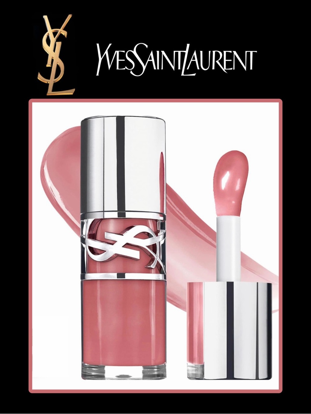 YSL - Loveshine Plumping Lip Oil Gloss Shaw 44 nude levallier